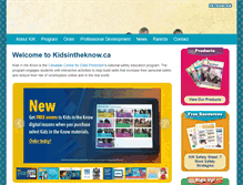 Tablet Screenshot of kidsintheknow.ca